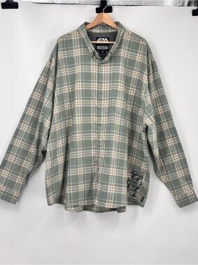 RSVLTS x Star Wars Dagobah Master Long Sleeve Button Shirt 4XL Men's Disney
